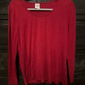 Soma Red pajama shirt